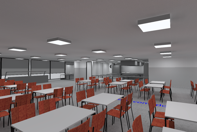 Estudios de Iluminación de Comedor