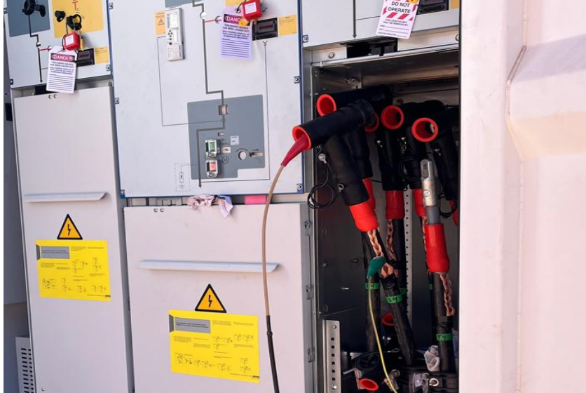 Medición de resistencia de aislación